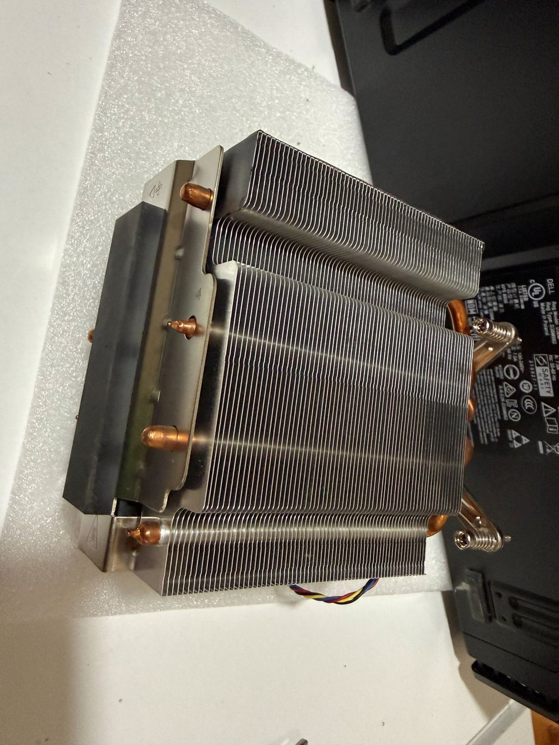 Radiateur après nettoyage